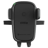 iOttie Easy One Touch 2 Wireless Charging Air Vent & CD Combo Phone Mount - Black