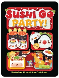 Jeu de cartes Sushi Go Party! de Gamewright - Anglais seulement