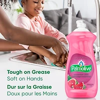 Palmolive Essential Clean Savon à Vaisselle Liquide, Détergent à Vaisselle Parfumé au Melon d'Eau, Bouteille de 828 ml