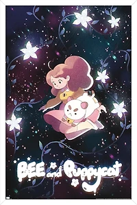 Bee And Puppycat - Space Flowers Key Art Wall Poster