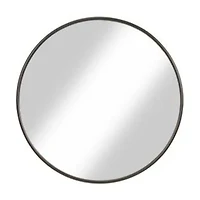 Miroir Take Me Home Alitza 32" avec cadre en métal moderne en noir