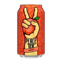 Peace Tea Peach Party Cans, 341 mL, 12 Pack, 12 x 341 mL