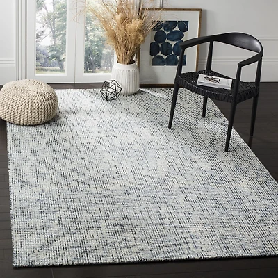 SAFAVIEH Abstract Delia Geometric Striped Wool Area Rug