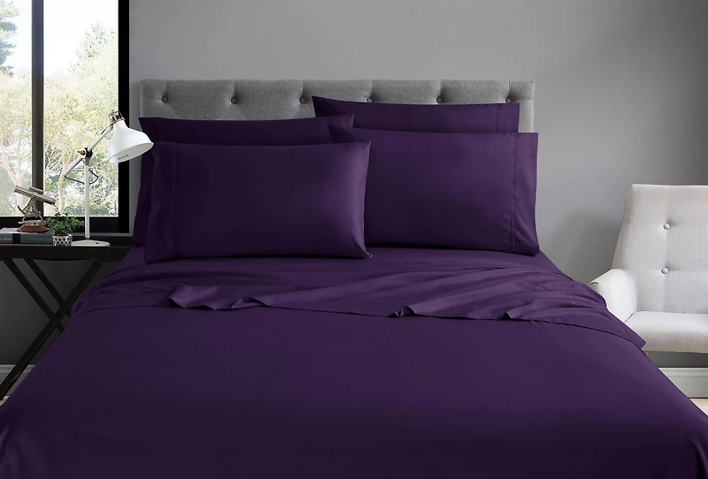 1800 Series en microfibre avec taies d'oreiller en prime