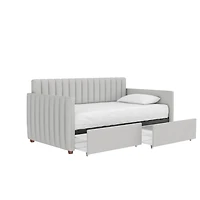Novogratz Brittany Daybed with Storage Drawers