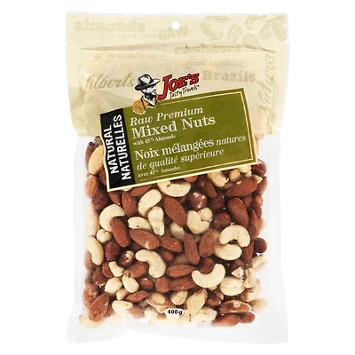 Raw Premium Mixed Nuts, 400g