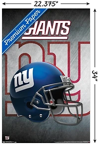 NFL New York Giants - Helmet 16 Wall Poster
