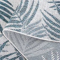 SAFAVIEH Beach House Cherlyn  Botanical Indoor/Outdoor Area Rug