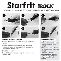 Starfrit The Rock Multifunctional 9" Round Fry Pan / Cake Pan