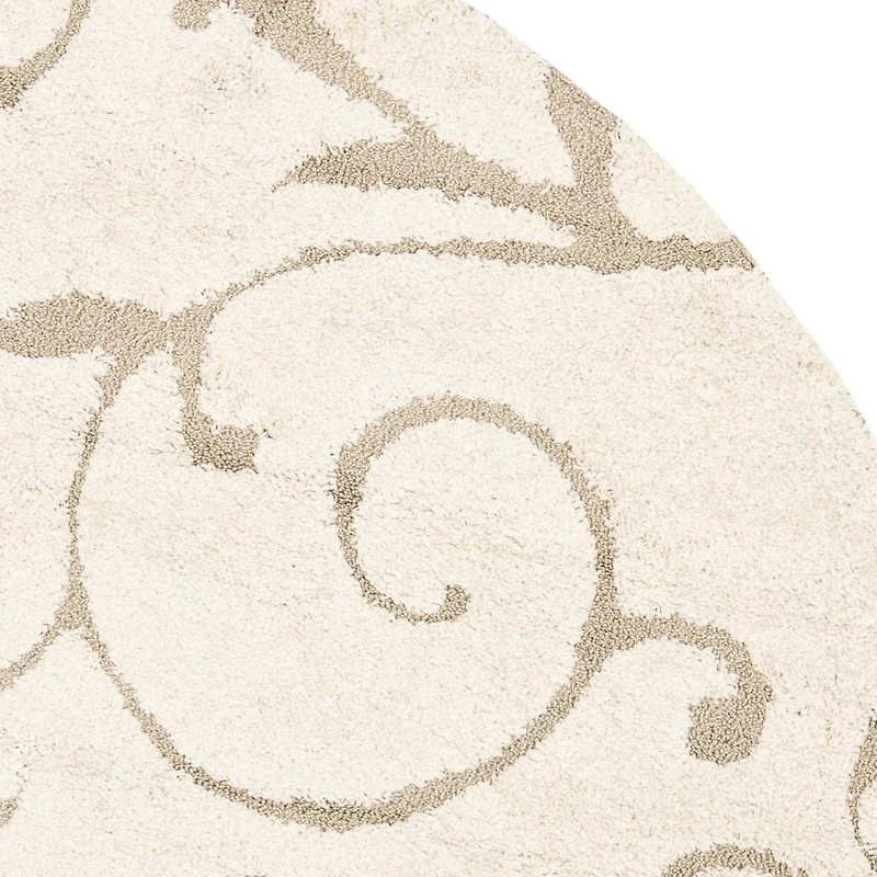 SAFAVIEH Florida Douglas Floral Vines Shag Area Rug