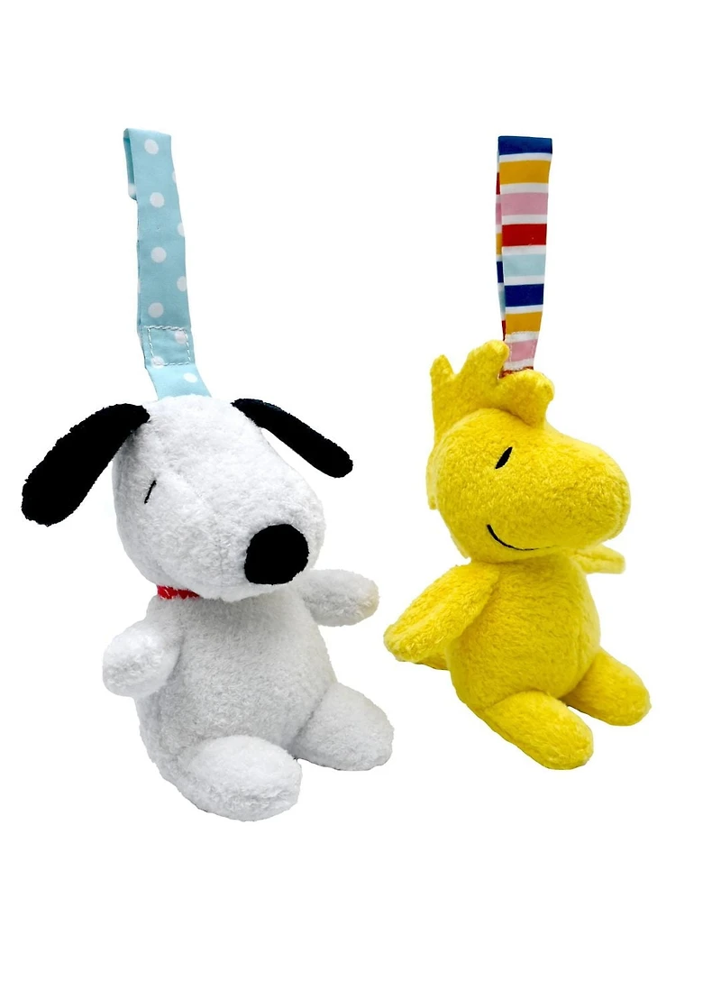Kids Preferred Peanuts Snoopy and Woodstock On-The-Go Chime set, 4.5 inches