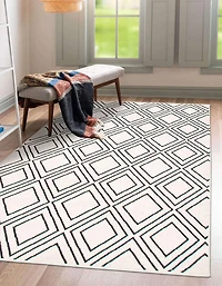 Tapis ECARPET d'Intérieur Géométrique Moderne, Collection Macy