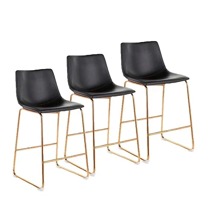 Heavenly Collection Tabouret de comptoir 26" ENSEMBLE DE 3