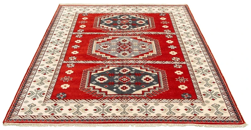 ECARPETGALLERY 100% Wool Traditional Indoor Area Rug for Entrance, Bedroom, Living Room and Dining Room