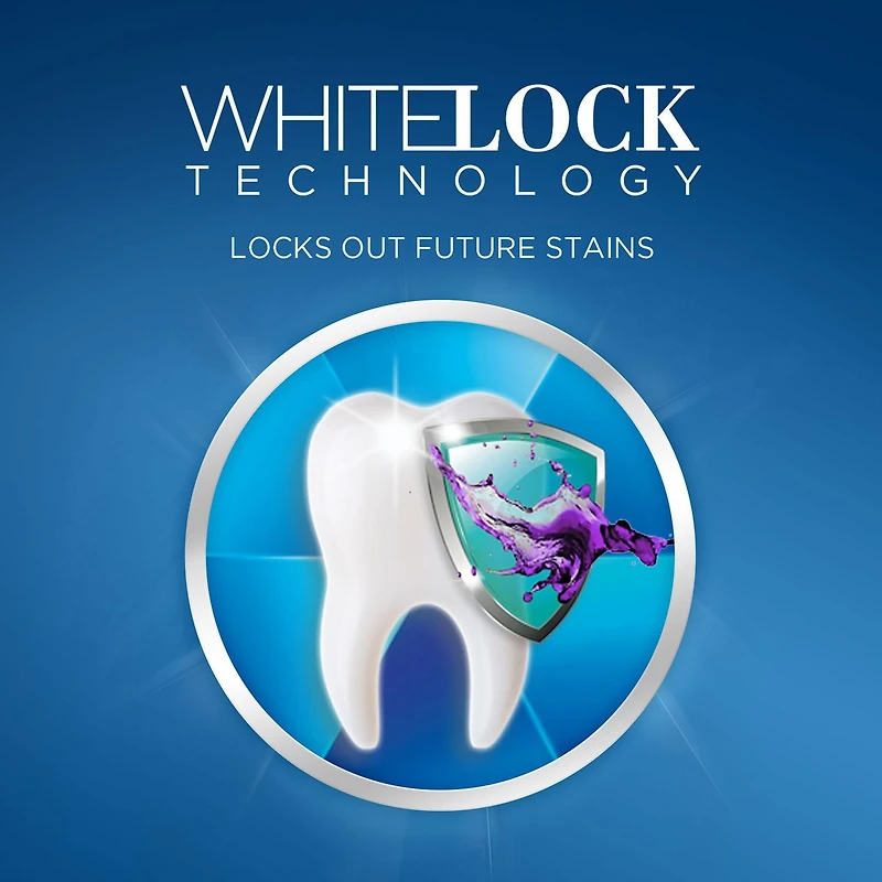 Rince-bouche Crest 3D White, Blanc éblouissant