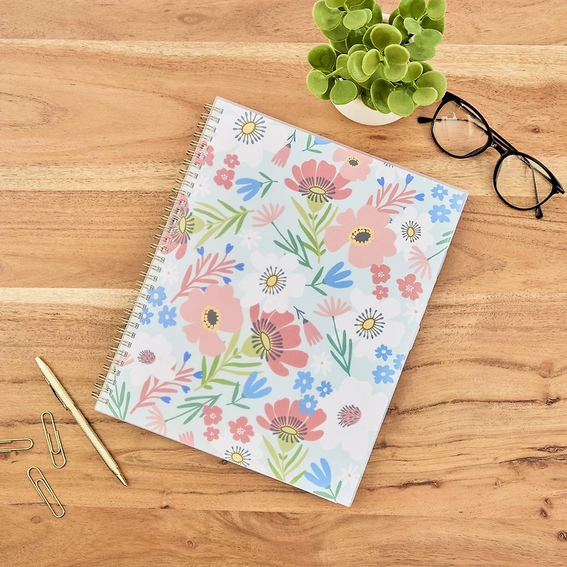 Organized by Happy Planner 12-Month Planner, Big- 10 x 12, Flower Market