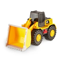 Cat Construction Tough Machines Toy Wheel Loader with Lights & Sounds, Yellow