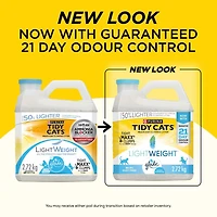 Tidy Cats LightWeight with Glade Clear Springs Multi-Cat, Clumping Cat Litter 5.44 kg, 5.44 kg