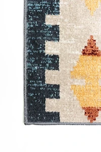 Tapis Lavable ECARPET Traditionnel pour Chambre, Salon, Chambre d'Enfant