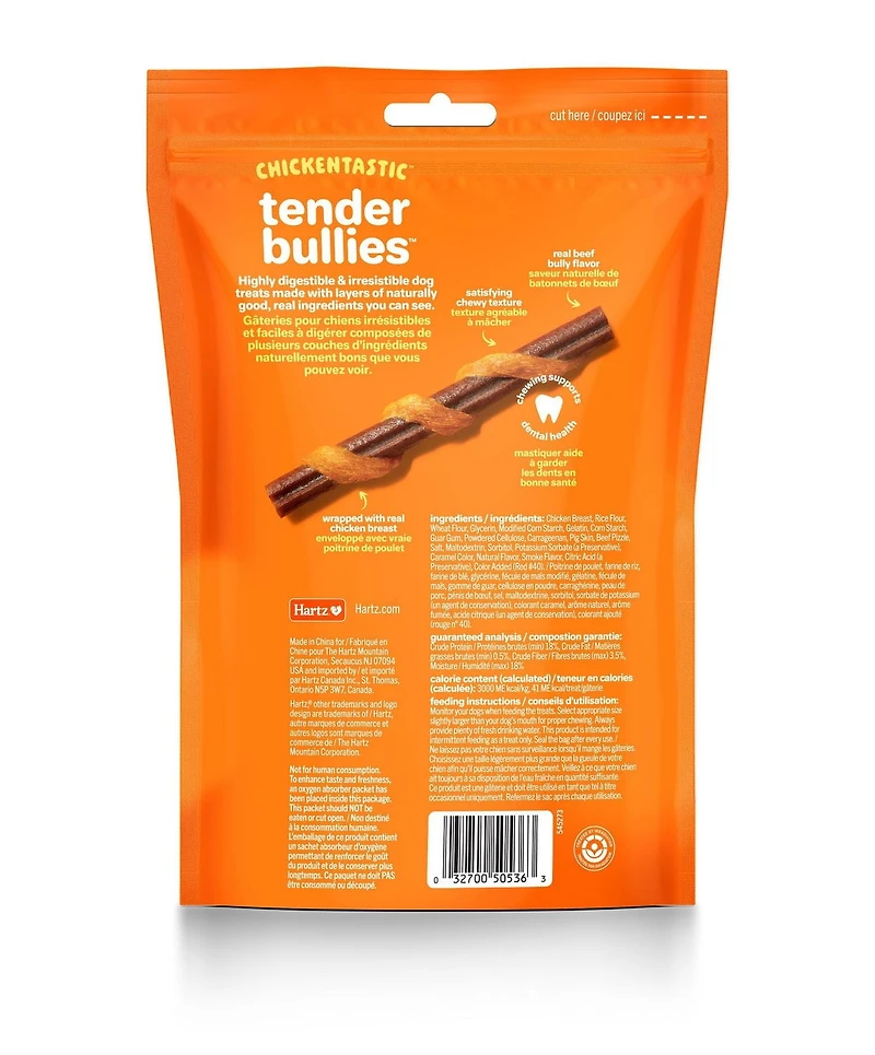 Oinkies Chickentastic Tender Bullies 18pk, Chicken, Beef Flavoured