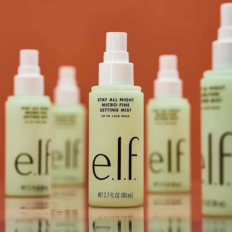 e.l.f. cosmetics Stay All Night Setting Mist, Micro-Fine Setting Mist, 80ml
