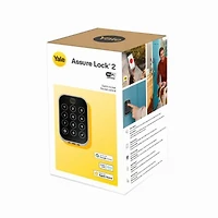 YALE ASSURE LOCK 2 KEY-FREE WITH WI-FI SATIN NICKEL