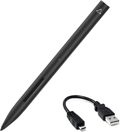 Adonit Note Plus Palm Rejection Stylus for Touch Screen Devices, Black