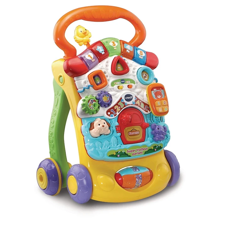 VTech Super trotteur parlant - Jouet évolutif pour bébés et tout-petits - Version française, 9-36 Mois 9 mois et plus