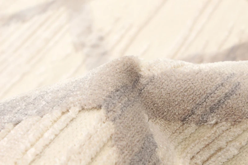 Tapis ECARPET pour Salon et Salle à Manger Kasbah Ivoire 6'3" x 9'6"