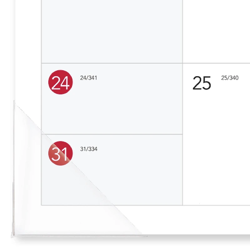 2027 At-A-Glance® Large Paper Monthly Desk Pad, 19-3/4" x 17"