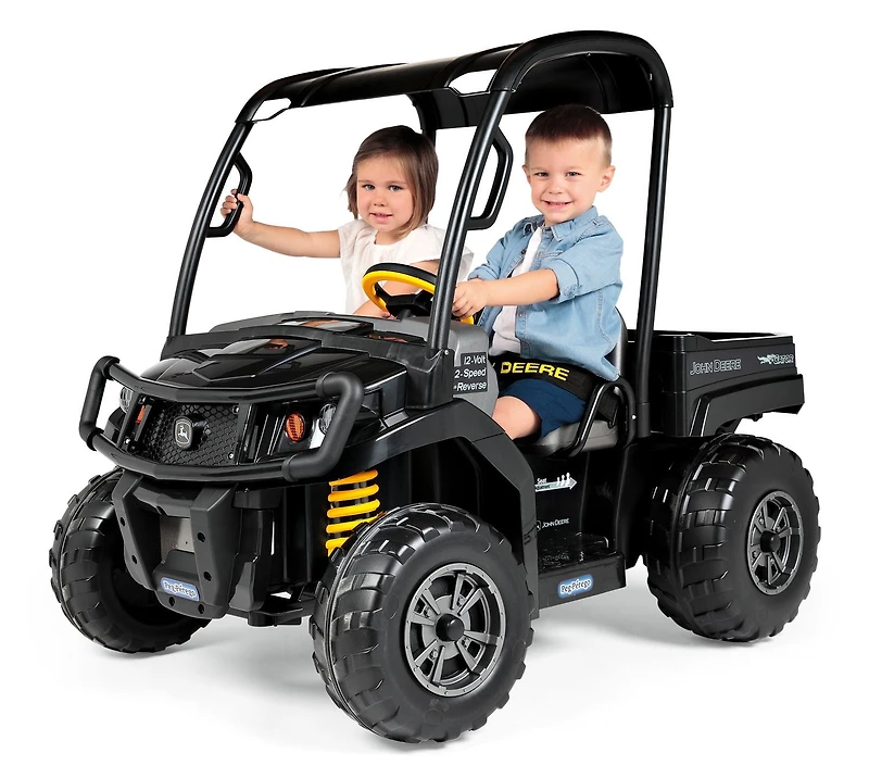 Jouet-véhicule Gator XUV de Peg-Perego d'édition noir minuit