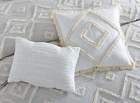 Ensemble d'édredon Rukai 5 pièces en coton