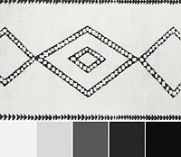 ECARPET Zelda Tapis pour Salon, Chambre, Salle A Manger, Entrée, Couloir et Plus Encore.