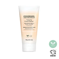 COVERGIRL Clean Fresh Skincare Hydrating Cream Cleanser™, Nettoyant avec eau de cactus et huile de graines de Meadowfoam, 100% Végétalien & Sans Cruauté Nettoyant hydratant