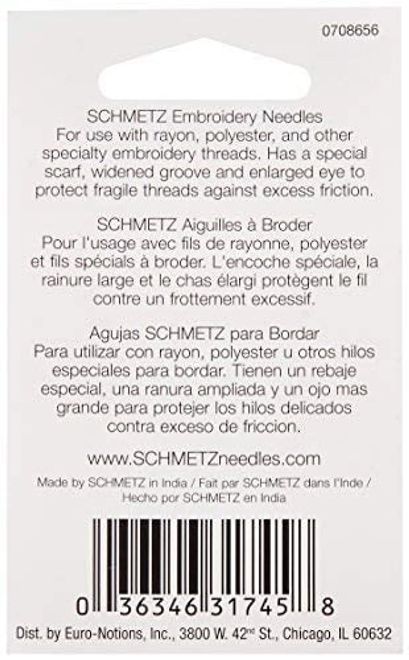 Aiguilles à Broder Schmetz® Taille 75/11