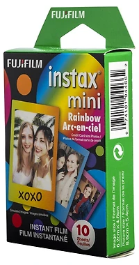 Paquet de film instantané Fujifilm Instax® Mini Rainbow