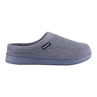 Pantoufles IsotonerMD Kyle 2 en tricot gaufré avec bordure en microsuède pour hommes