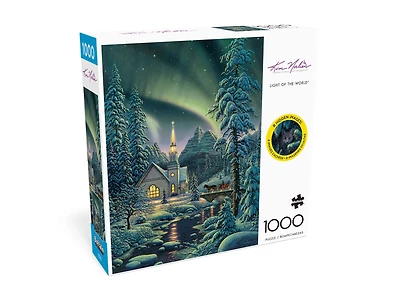 Buffalo Games Light of the World Puzzle imbriqué de 1000 pièces pour adultes de 14 à 99 ans