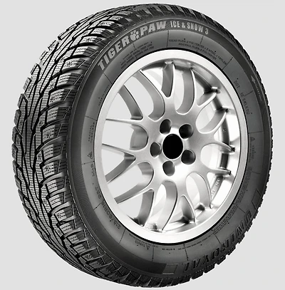 Uniroyal Tiger Paw Ice & Snow 3 tire 195/60R15 88T winter passenger car tire