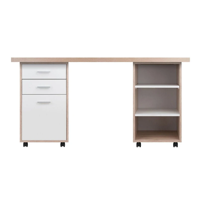 Winsome Kenner 3pc Set Bureau modulaire