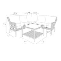 hometrends Belmont Sectional Set