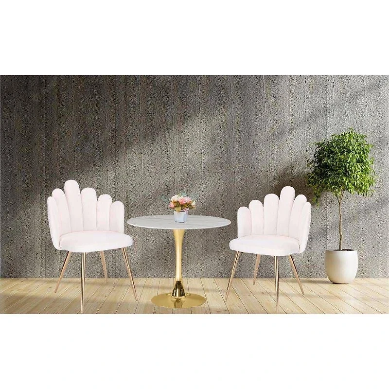 Chaise de salle à manger Domina Lot de 2-Classique Chaise légère moderne et confortable
