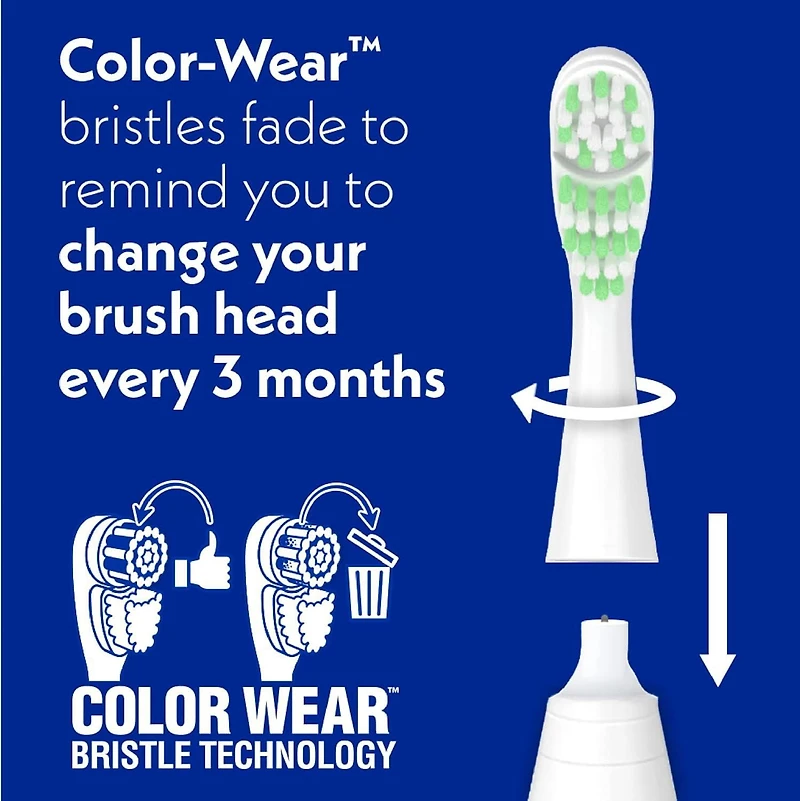 Têtes de rechange douces Spinbrush PRO WHITEN