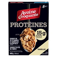 Flocons  Protéiné Vanille Céréales protéinées à la vanille Avoine Crisp