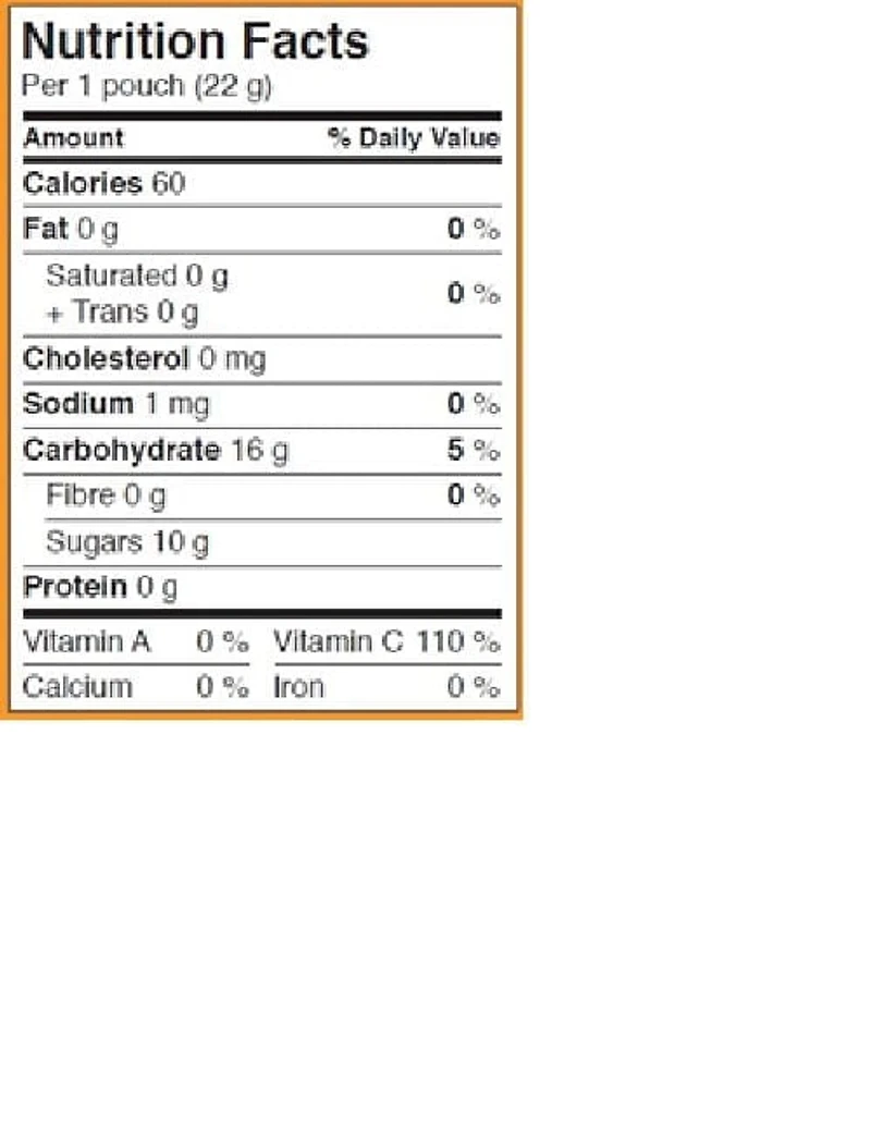 Sunkist Collations aux Fruits