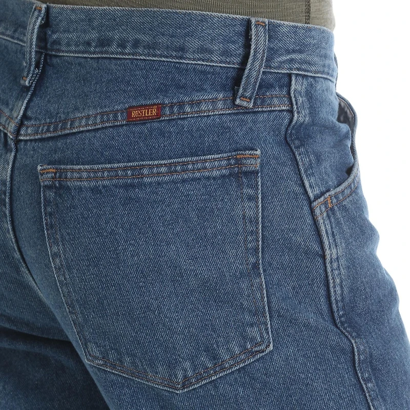 Rustler Men's Regular Fit Jean, Made of cotton