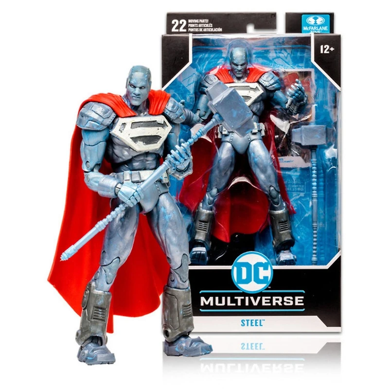 Mc Farlane- Steel (Reign of the Supermen) figure