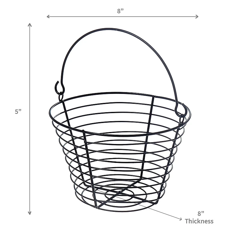 Panier À Oeufs John En Métal Noir Mat