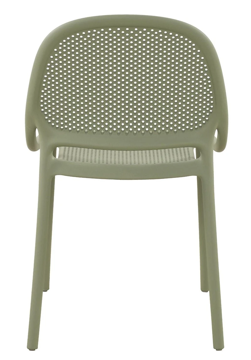 Summer armless dining chair Green Jade (4 chairs/box )