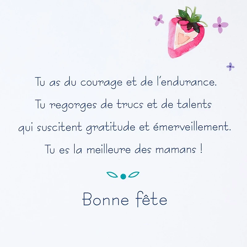 Carte de fête pour Maman – Hallmark (La meilleure des mamans)